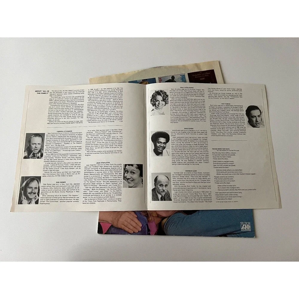 All In The Family LP 1971 Atlantic Records SD 7210 Orig Inner+Insert Booklet EX - Picture 5 of 10